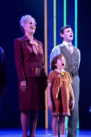 Karen Mason, Sophie Knapp and Max Von Essen Photo