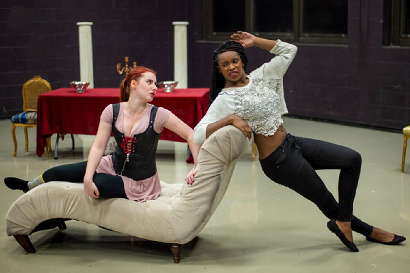 Photo Flash: In Rehearsal With Titan Theatre Company's All Female TARTUFFE Photo Flash: In Rehearsal With Titan Theatre Company's All Female TARTUFFE Image