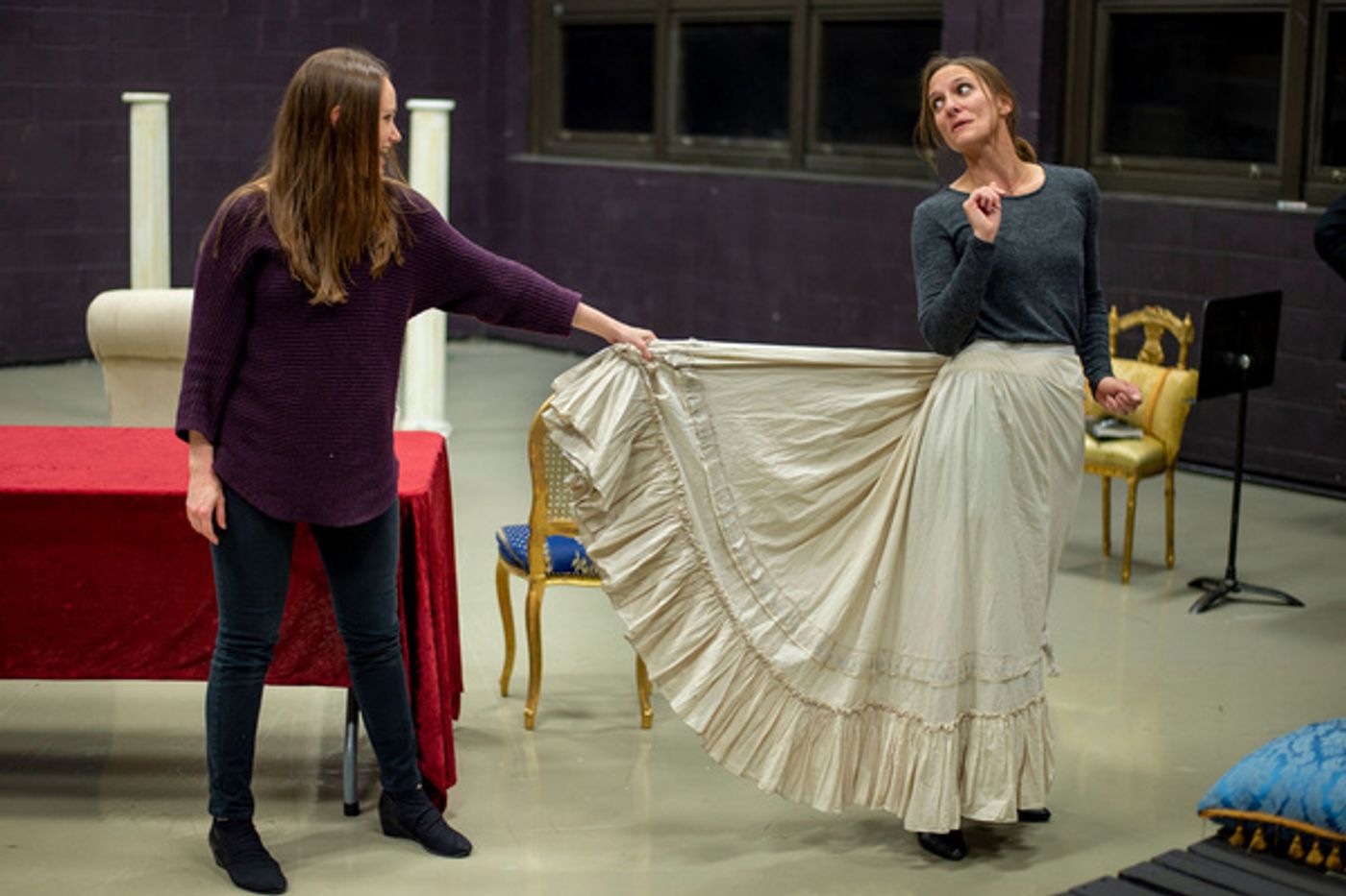 Photo Flash: In Rehearsal With Titan Theatre Company's All Female TARTUFFE Photo Flash: In Rehearsal With Titan Theatre Company's All Female TARTUFFE Image