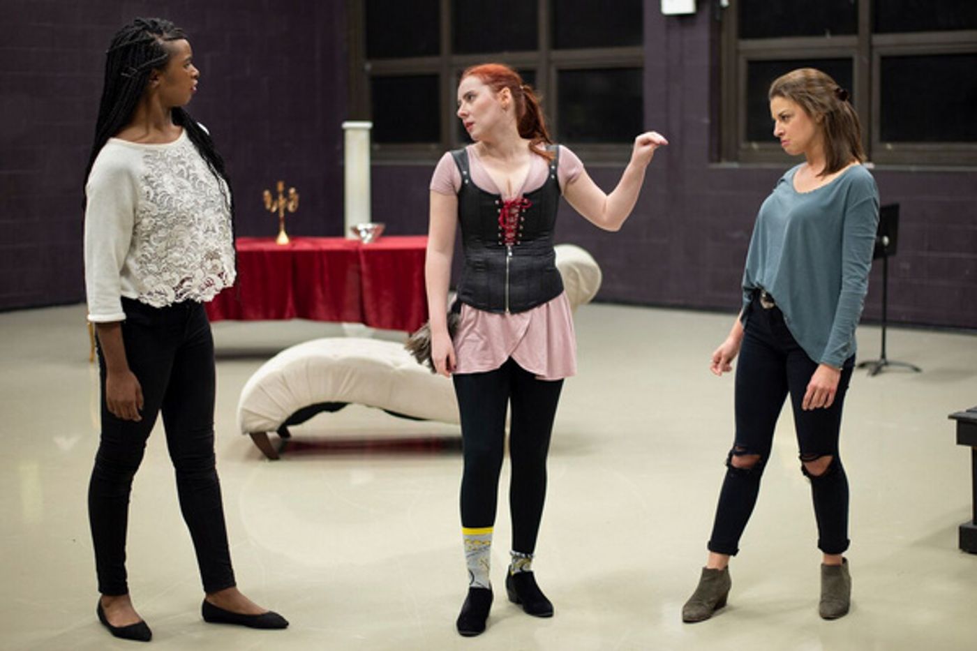 Photo Flash: In Rehearsal With Titan Theatre Company's All Female TARTUFFE Photo Flash: In Rehearsal With Titan Theatre Company's All Female TARTUFFE Image