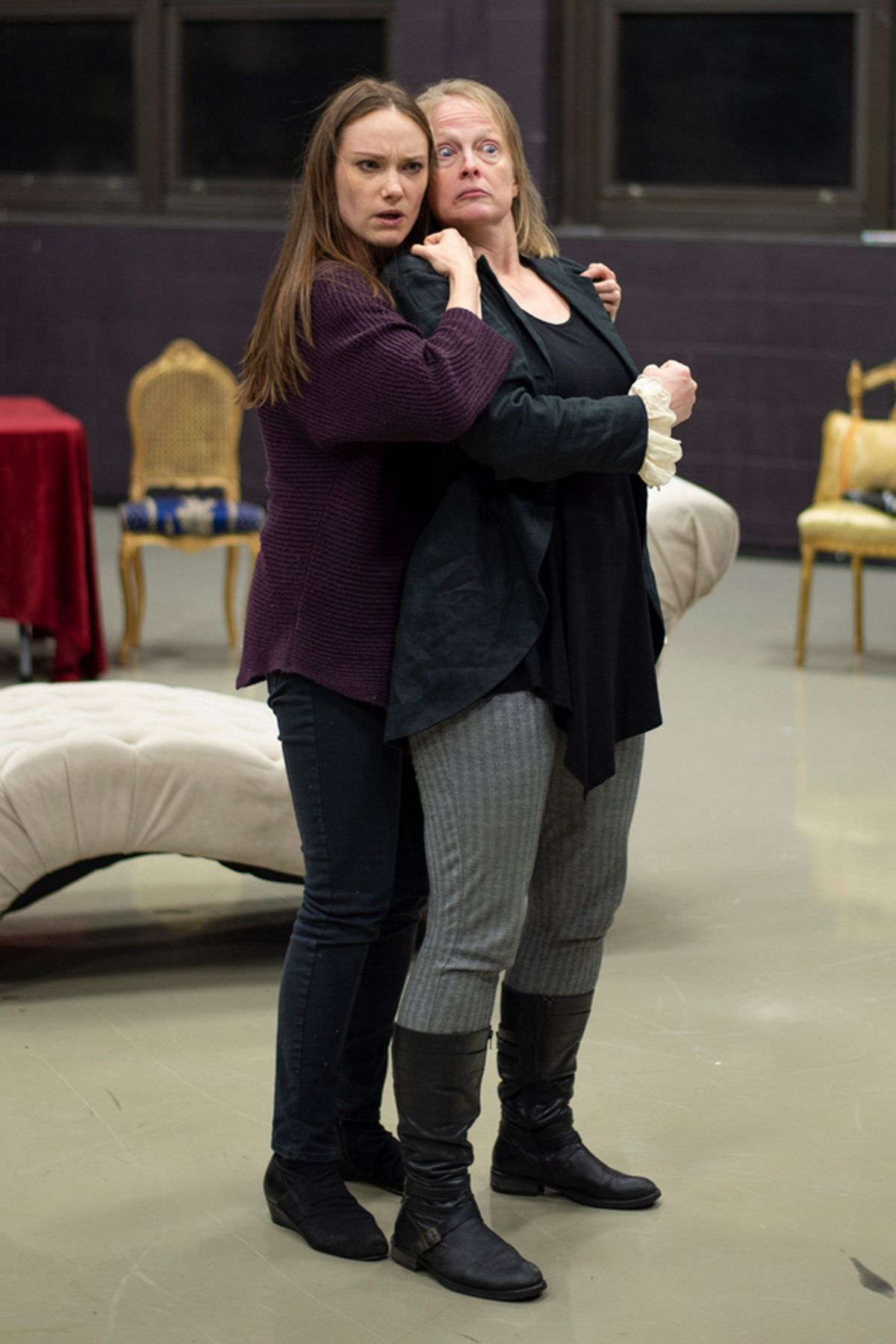 Laura Menzie, Annalisa Loeffler at 