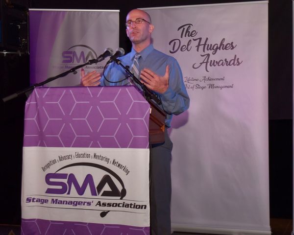 Photo Flash: Inside the Stage Managers' Association Del Hughes Awards  Image