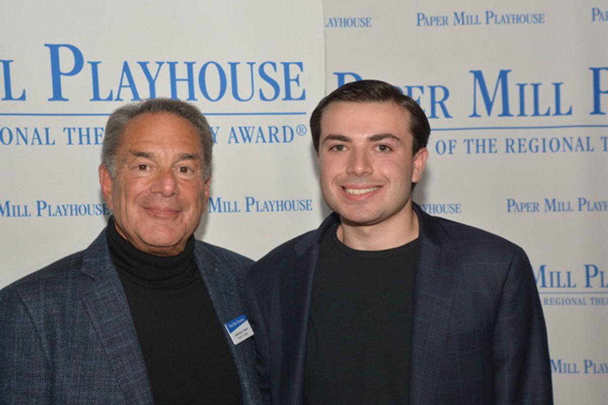 Larry Goren and Andrew Goren at CHASING RAINBOWS: THE ROAD TO OZ Celebrates Opening Night at Paper Mill Playhouse