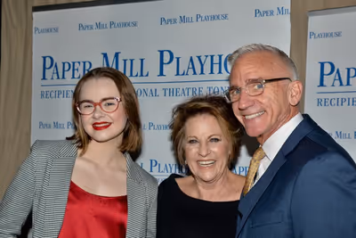 Ruby Rakos, Lorna Luft and Mark S. Hoebee Photo