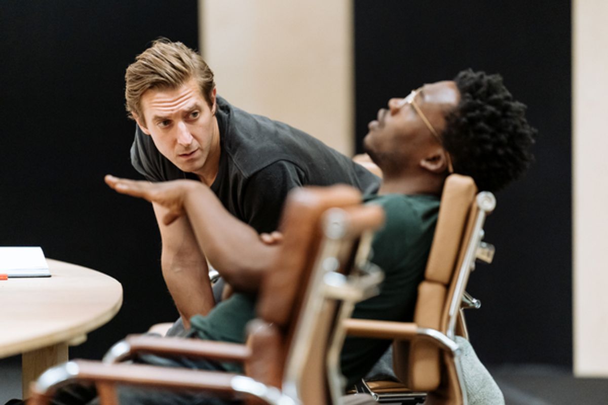 Arthur Darvill and Fisayo Akinade at 