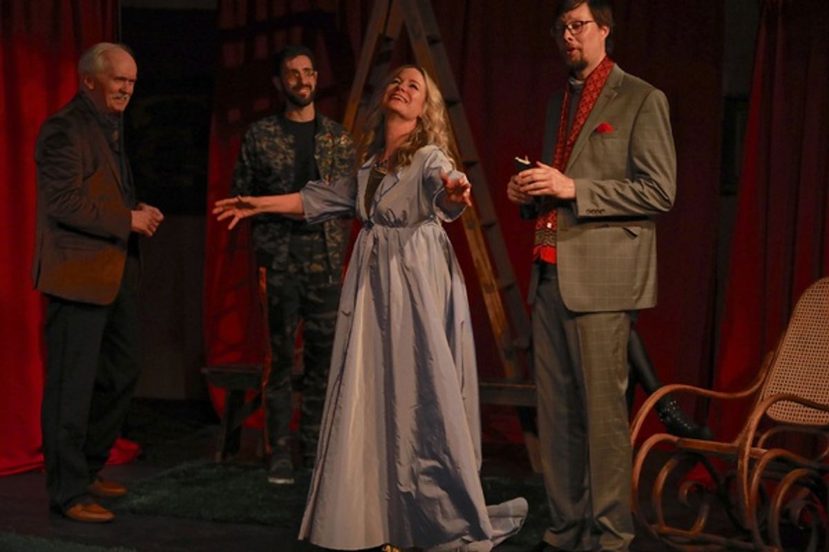 Kevin Gilmartin, Brendan Ellis, Maia Guest and John Calvin Kelly at 