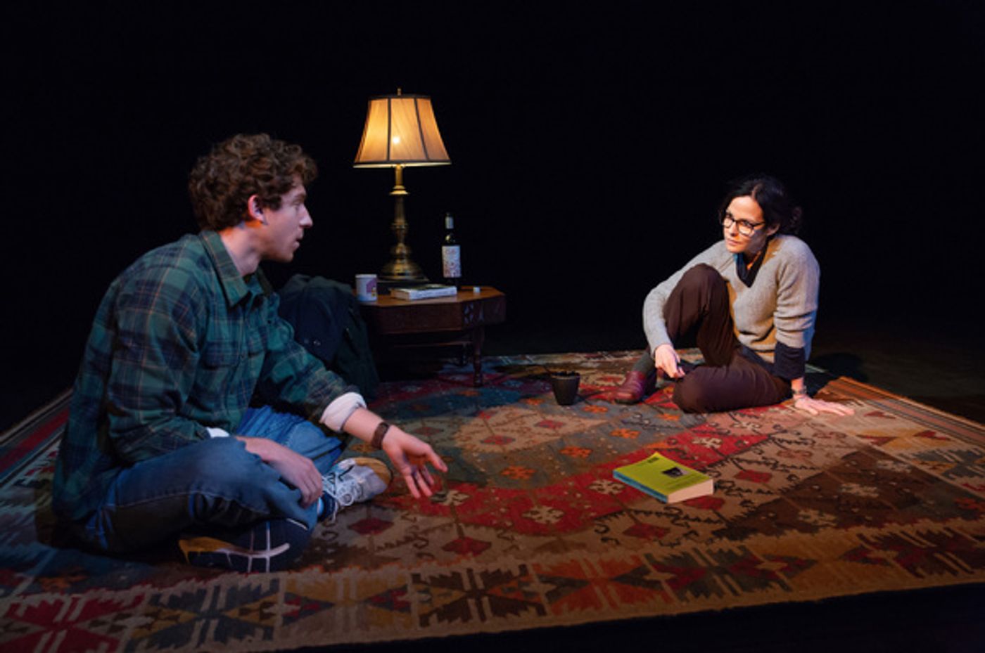 Photo Flash: First Look at Mary-Louise Parker and Will Hochman in THE SOUND INSIDE  Image