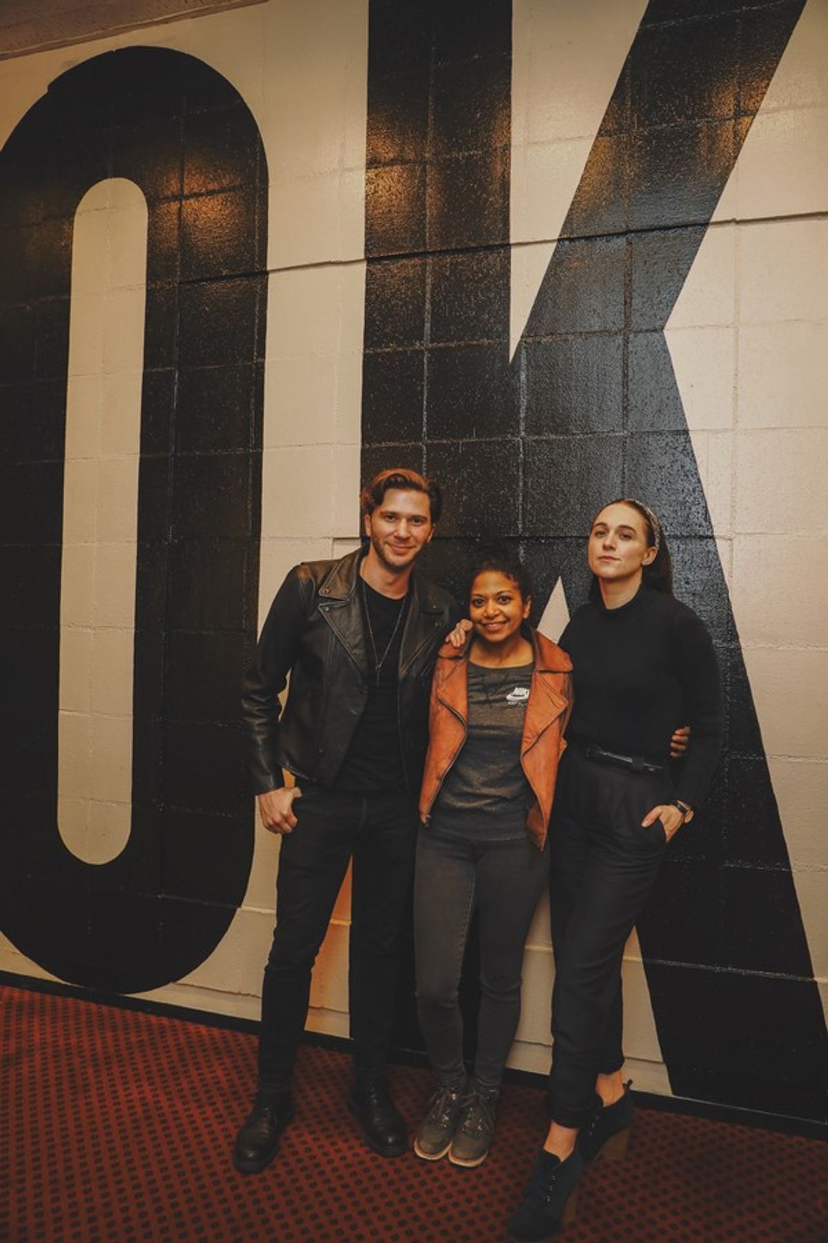 Joey Taranto, Rebecca Naomi Jones, Lena Hall at 