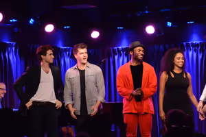 Jimmy Brewer, Jonathan Shew, Jamari Johnson Williams and Emilie Battle @ BroadwayWorld Jimmy Brewer, Jonathan Shew, Jamari Johnson Williams and Emilie Battle Photo