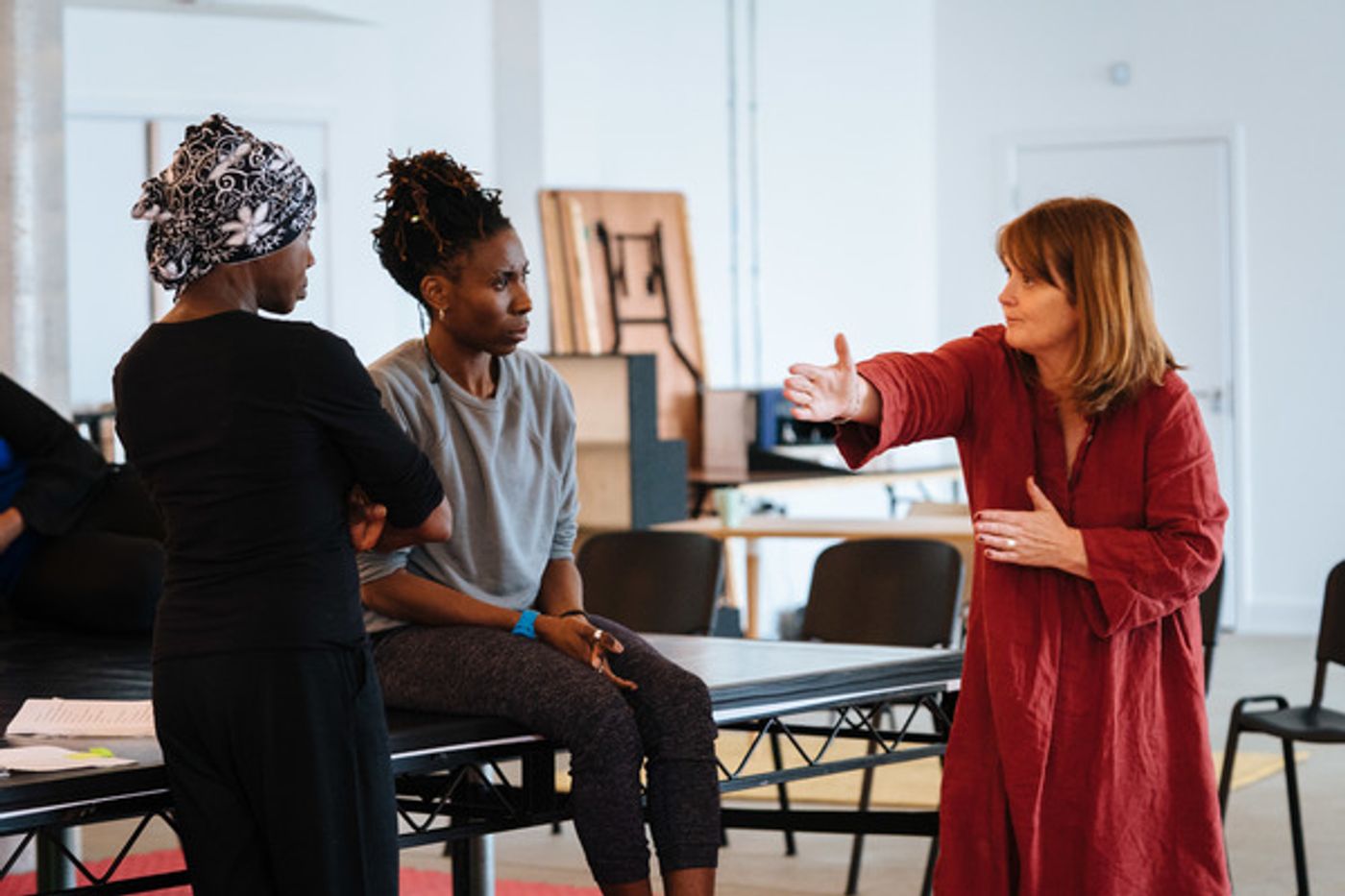 Photo Flash: Inside Rehearsal For FOR ALL THE WOMEN WHO THOUGHT THEY WERE MAD  Image