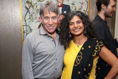 Stephen Schwartz, Riti Sachdeva Photo