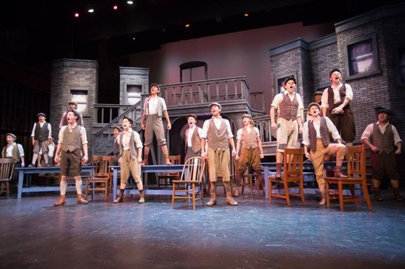 Photo Flash: NEWSIES At Nebraska Wesleyan Theatre  Image