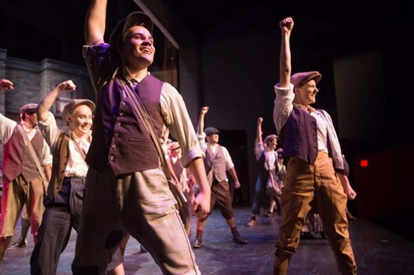 Photo Flash: NEWSIES At Nebraska Wesleyan Theatre  Image