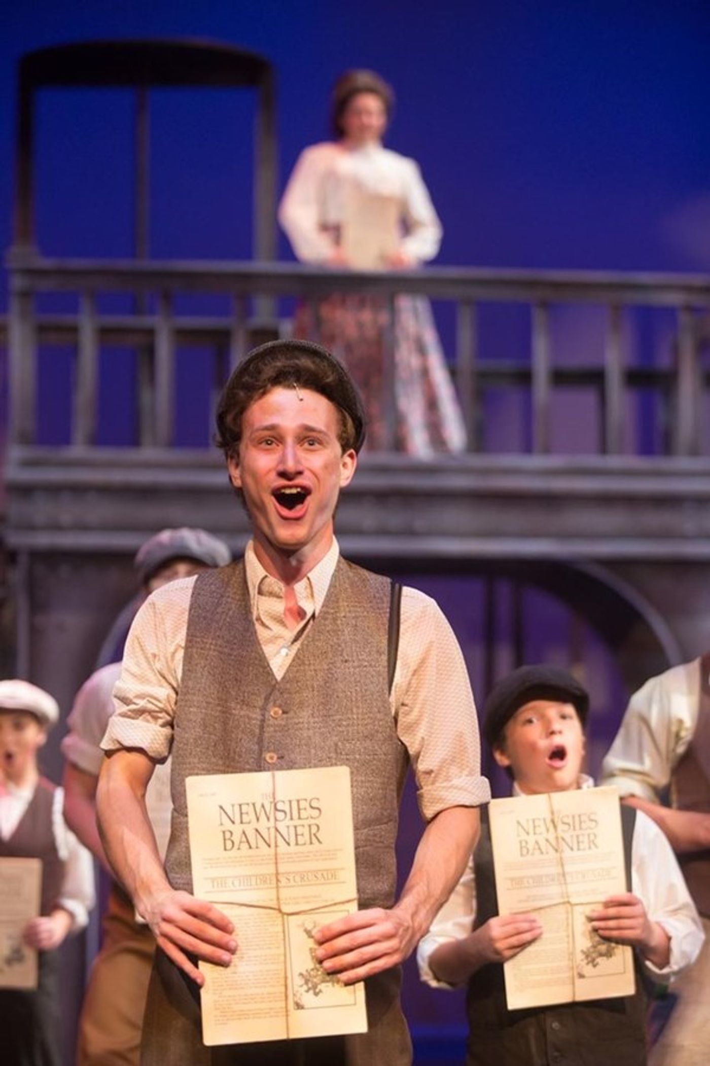 Photo Flash: NEWSIES At Nebraska Wesleyan Theatre  Image