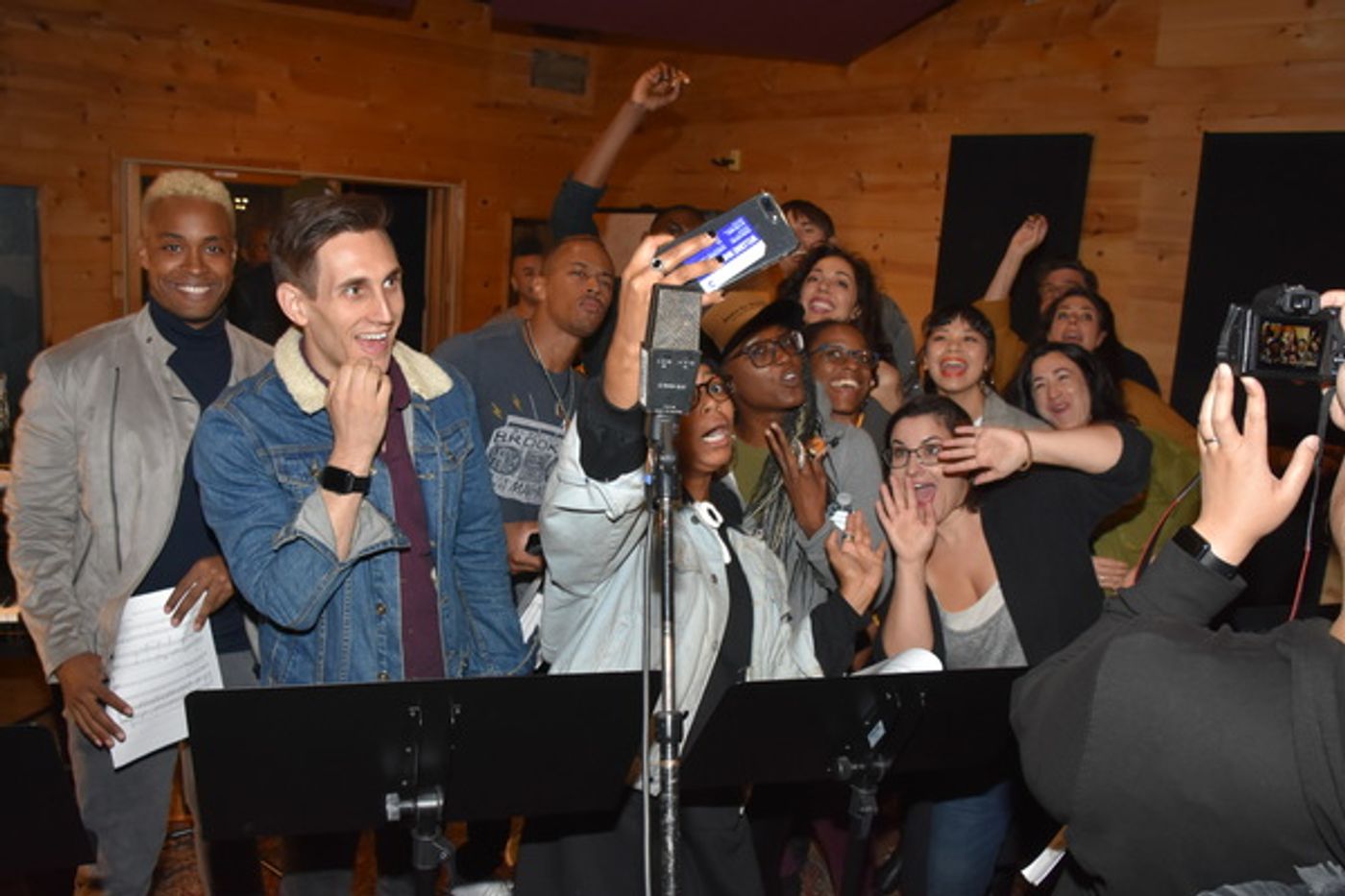 BWW Exclusive: Eva Noblezada, Reeve Carney and the Cast of HADESTOWN Get in the Holiday Spirit for Carols For A Cure  Image