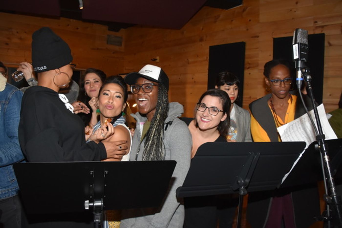 BWW Exclusive: Eva Noblezada, Reeve Carney and the Cast of HADESTOWN Get in the Holiday Spirit for Carols For A Cure  Image