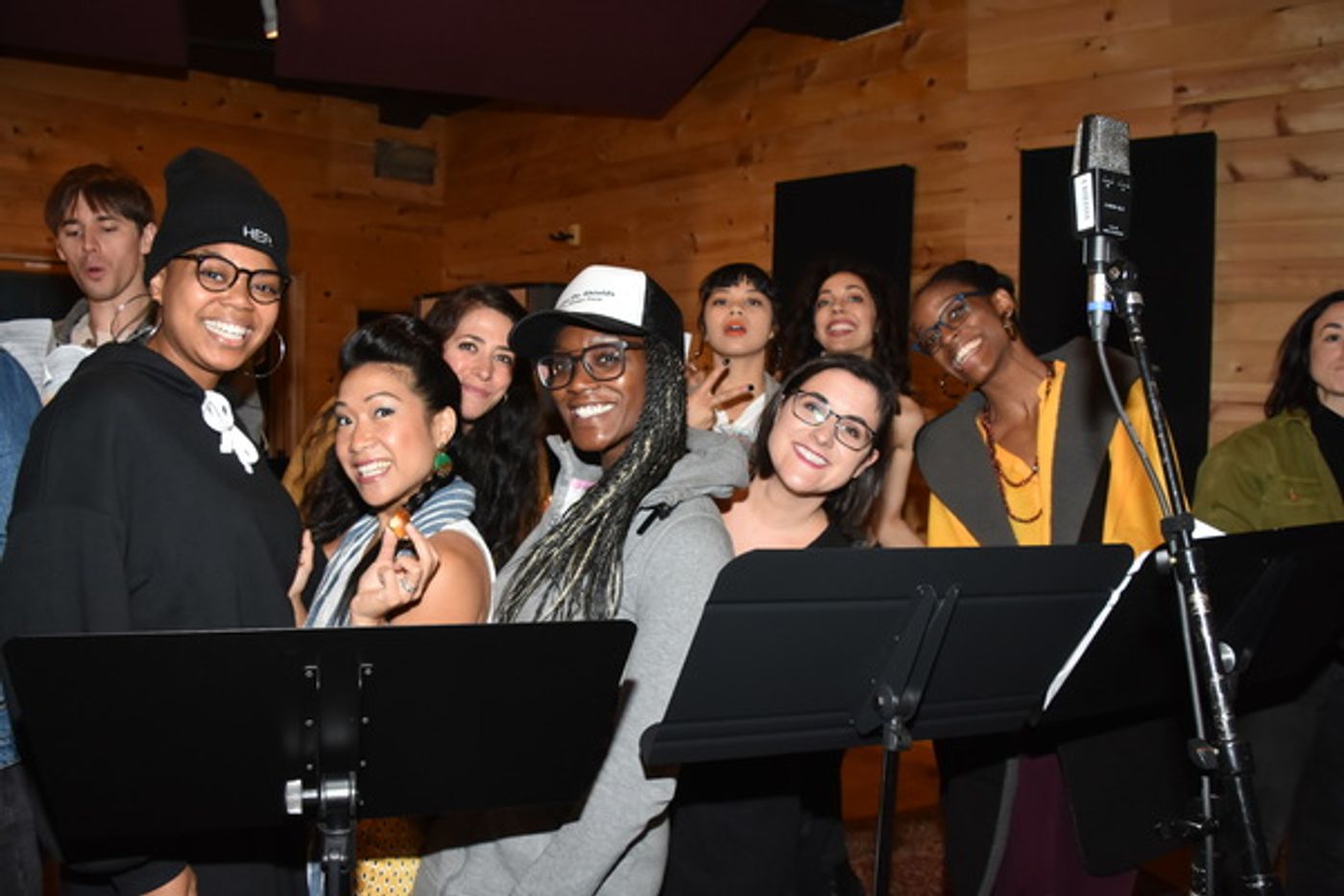 BWW Exclusive: Eva Noblezada, Reeve Carney and the Cast of HADESTOWN Get in the Holiday Spirit for Carols For A Cure  Image