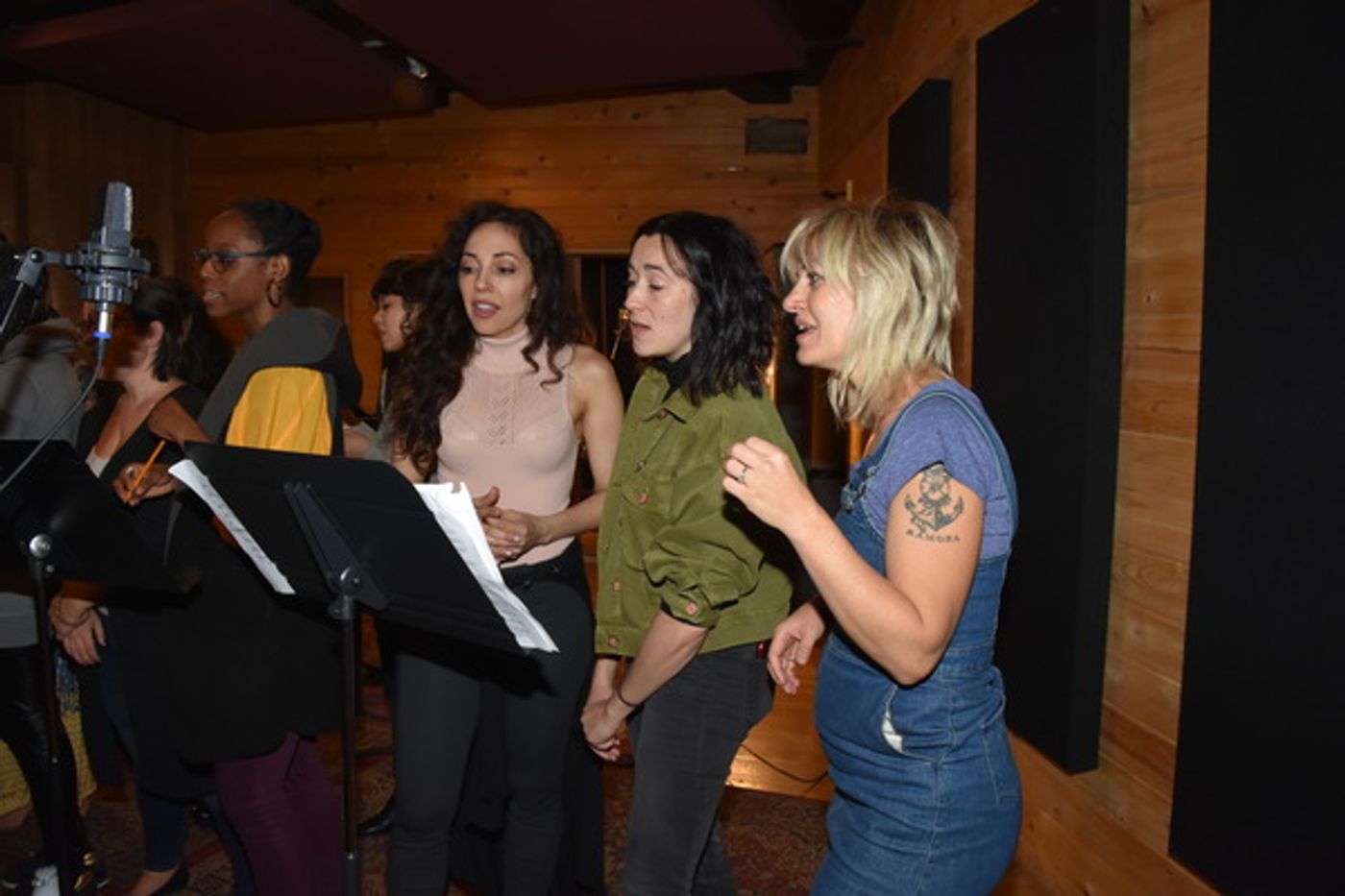 BWW Exclusive: Eva Noblezada, Reeve Carney and the Cast of HADESTOWN Get in the Holiday Spirit for Carols For A Cure  Image