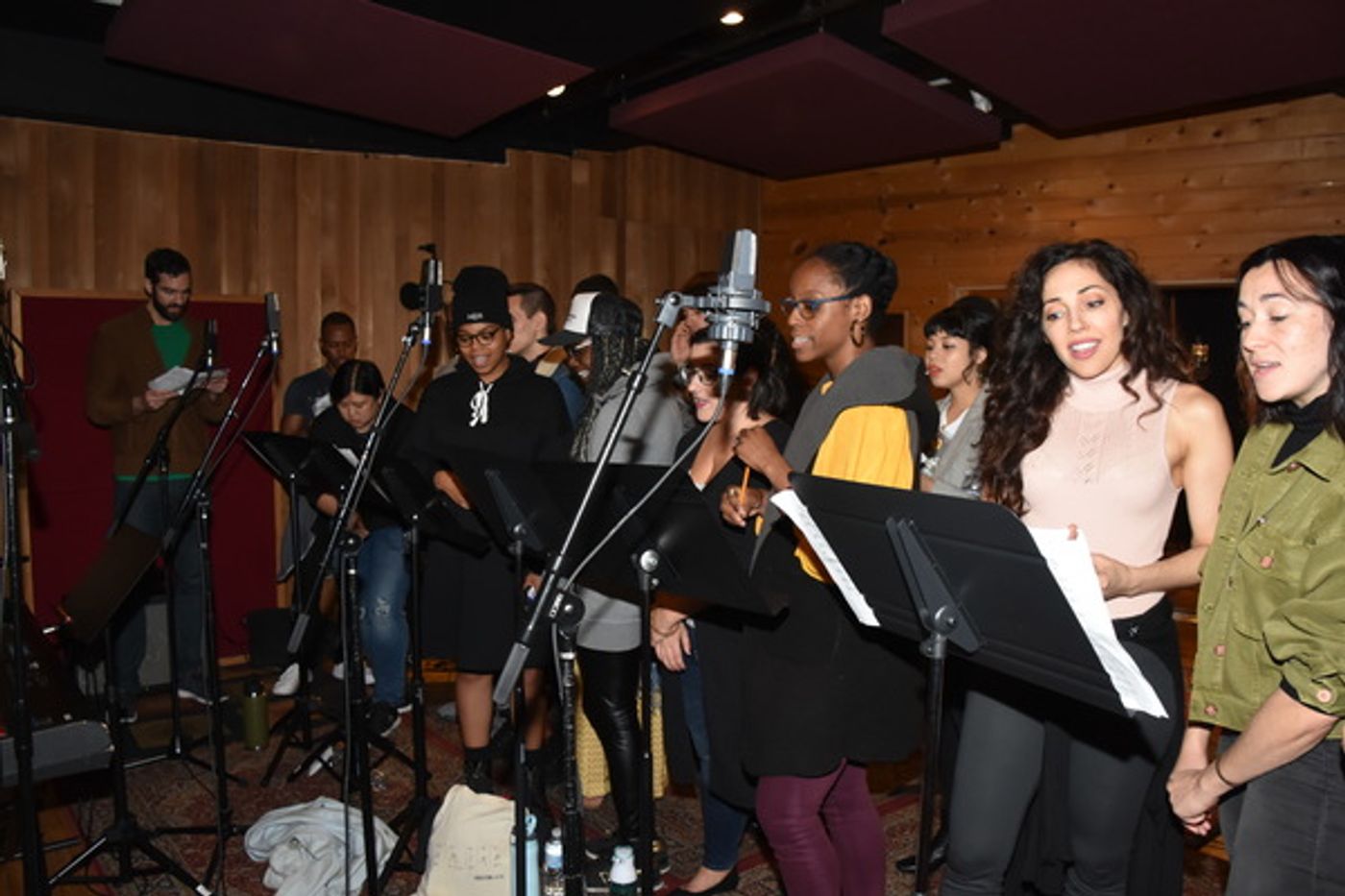 BWW Exclusive: Eva Noblezada, Reeve Carney and the Cast of HADESTOWN Get in the Holiday Spirit for Carols For A Cure  Image