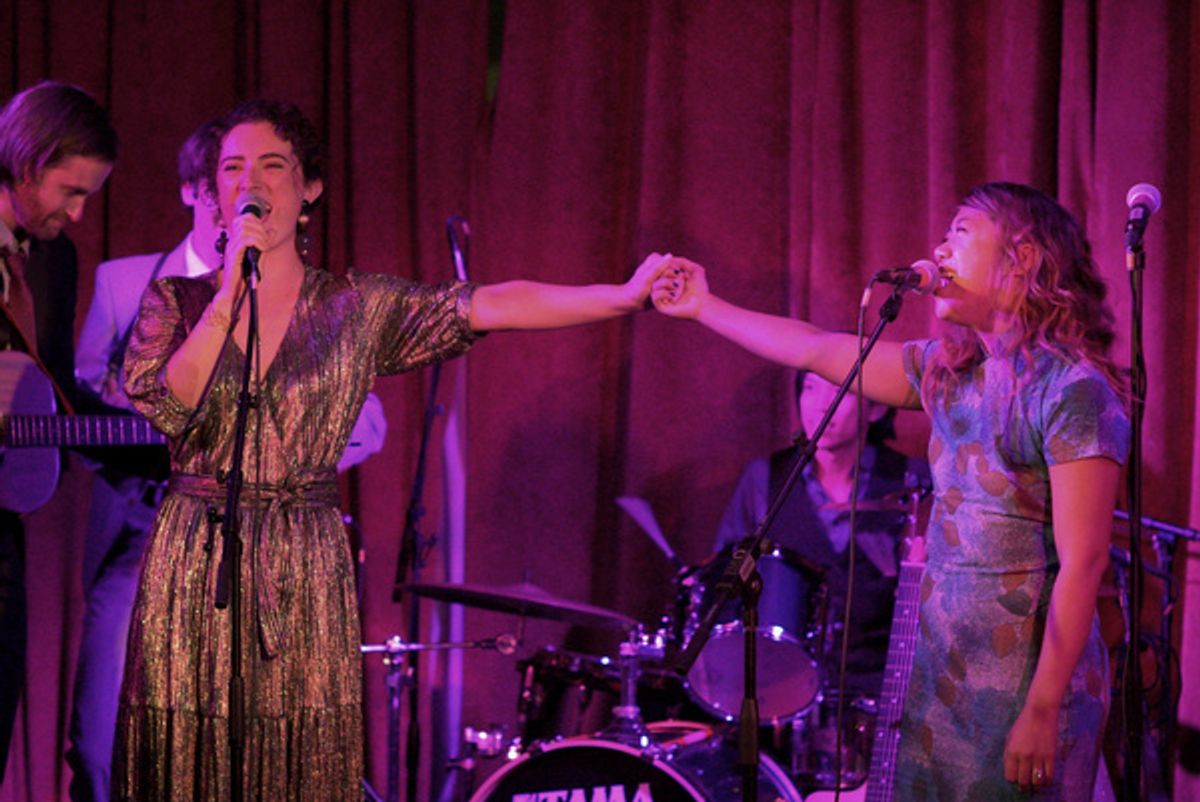 Eloise Eonnet and Laura Dadap  at 