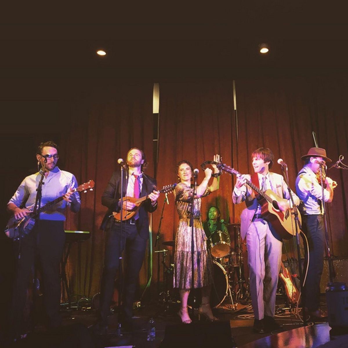 Will Turner, Alex Grubbs, Eloise Eonnet, Tommy Crawford, Douglas Waterbury-Tieman at 