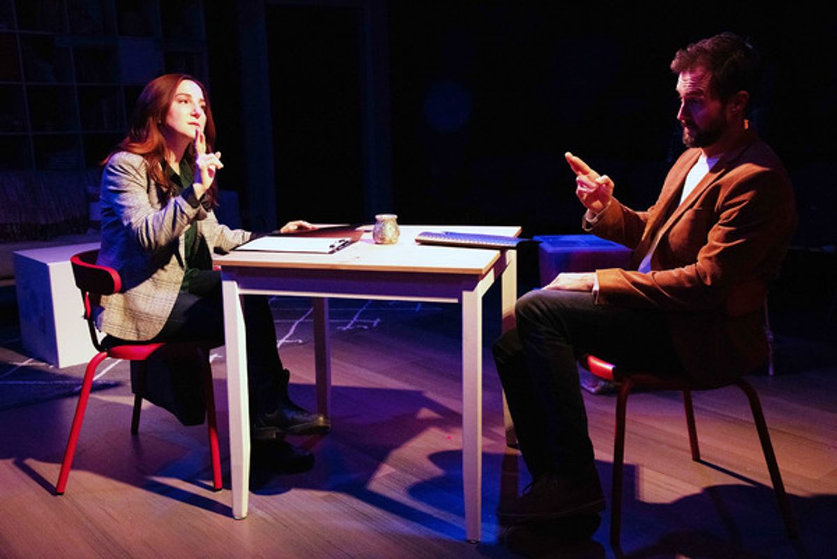 Tim Peper and Sarah Utterback at 