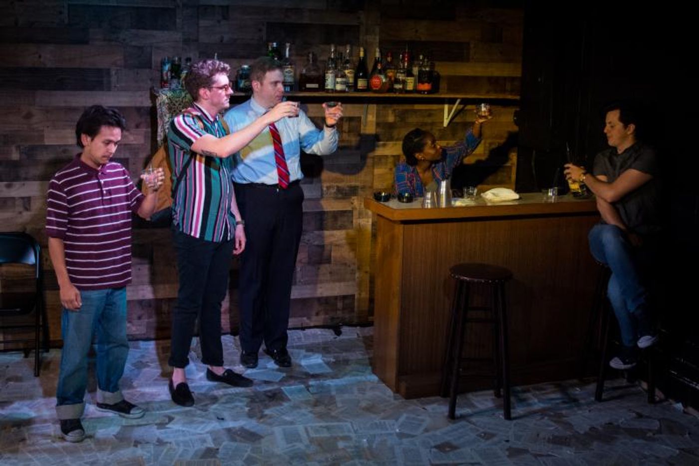 Review: Woven Theatre's Chilling and Suspenseful TALL TALES Opens at The Barbershop Theater  Image