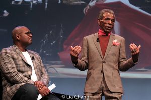 Ron Simons, Andre De Shields @ BroadwayWorld Ron Simons, Andre De Shields Photo