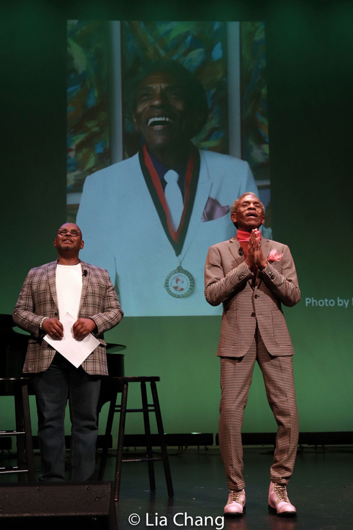 Ron Simons, Andre De Shields at 