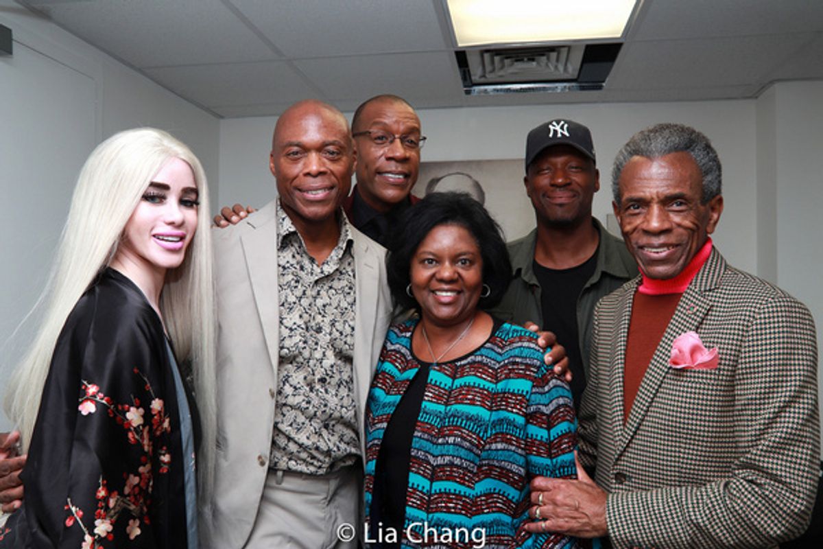 Donna Briggs, Erich McMillan-McCall, Patrick L. Wiley, Cherine Anderson and Andre De Shields at 