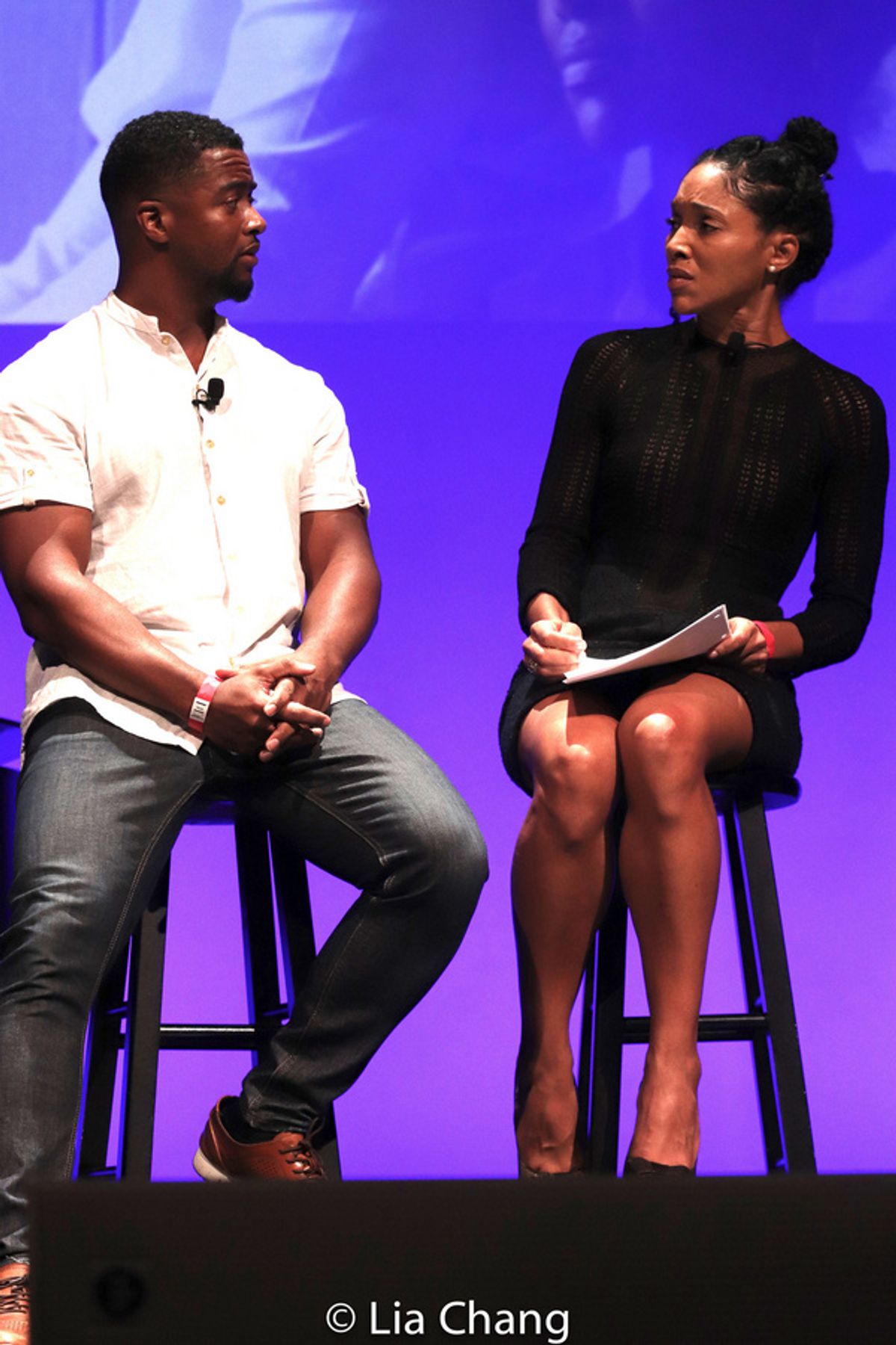 Kamal Bolden and Lisa Arrindell  at 