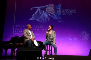 Ron Simons and Zawe Ashton @ BroadwayWorld Ron Simons and Zawe Ashton Photo