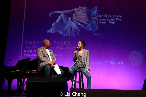 Ron Simons and Zawe Ashton Photo