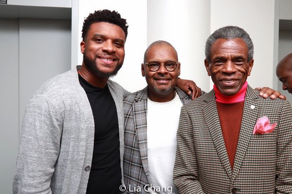 Keenan Scott II, Ron Simons and Andre De Shields Photo
