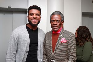 Keenan Scott II, Ron Simons and Andre De Shields @ BroadwayWorld Keenan Scott II, Ron Simons and Andre De Shields Photo