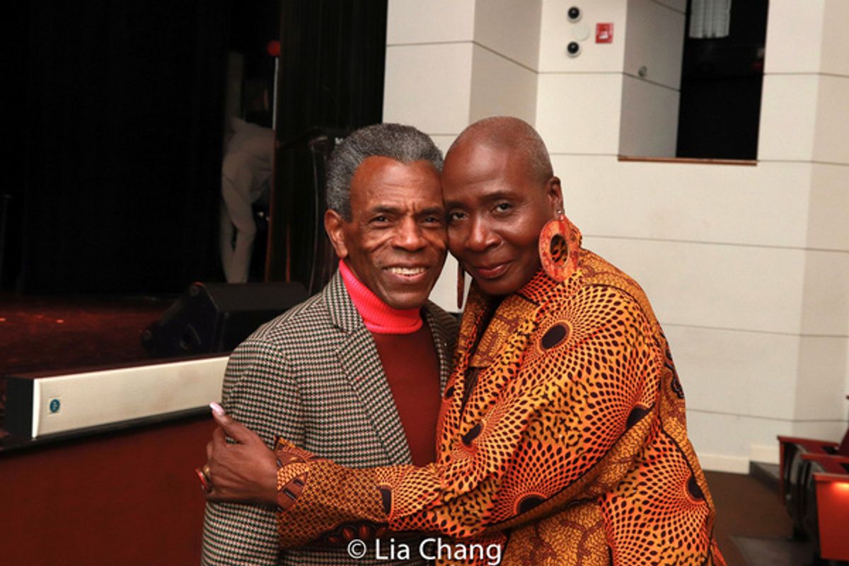 Andre De Shields and Marcia Pendleton at 