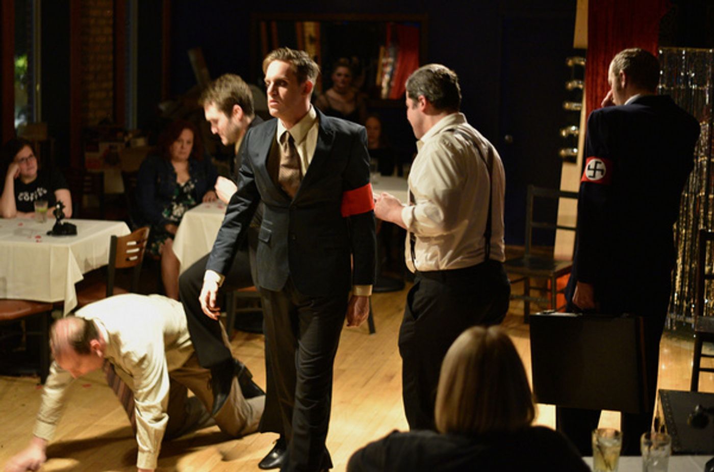 Photo Flash: First Look At Cowardly Scarecrow's CABARET  Image