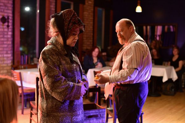 From left: Mandy Whitenack (Fraulein Schneider) and Anthony Whitaker (Herr Schultz) Photo