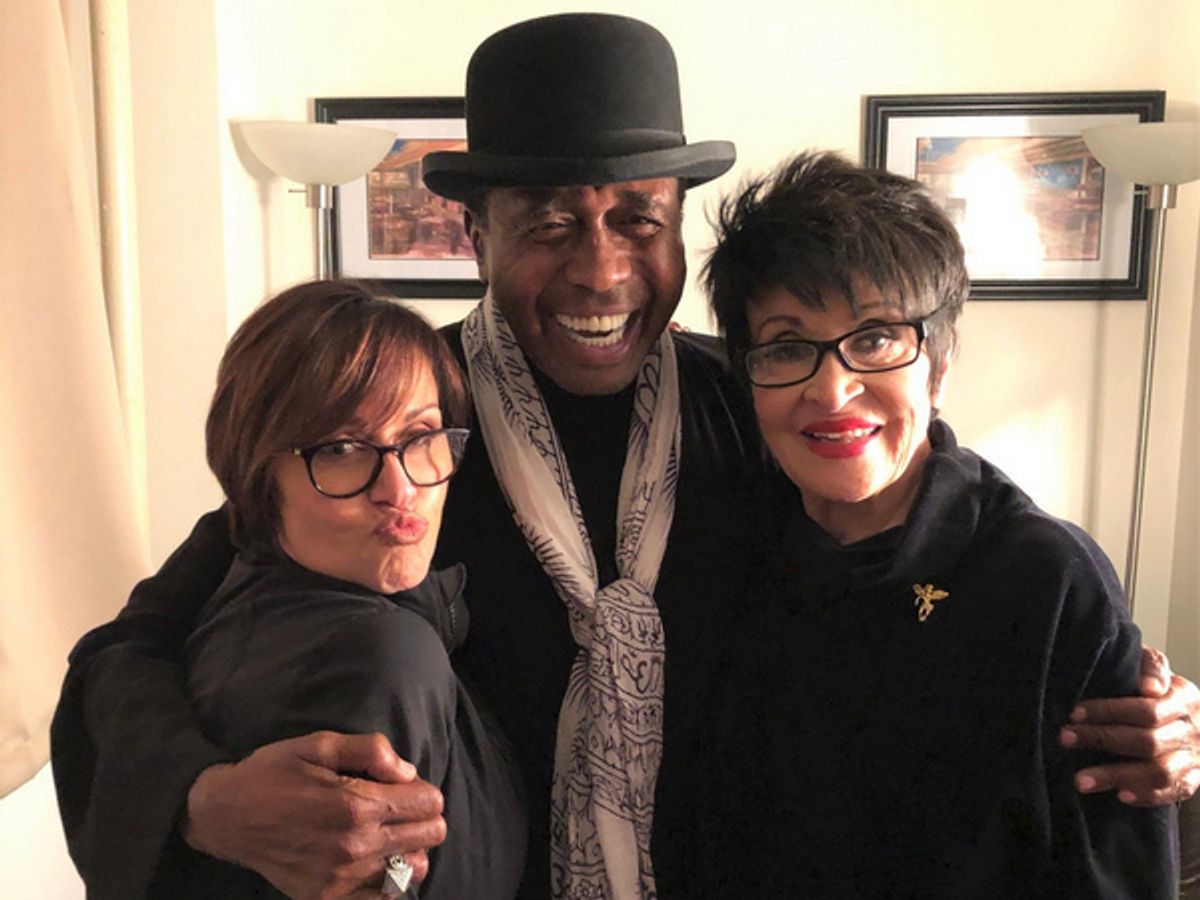 Chita Rivera with Lisa Mordente and Ben Vereen at 