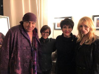 Chita Rivera with Lisa Mordente, Stevie Van Zandt, and Maureen Van Zandt Photo