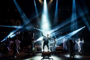 James Delisco Beeks and the company of the North American Tour of JESUS CHRIST SUPERS Photo