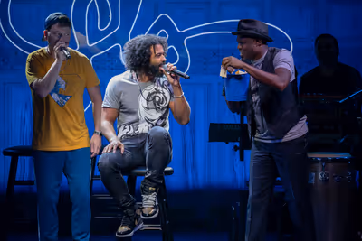 Chris Sullivan, Daveed Diggs, and Wayne Brady  Photo