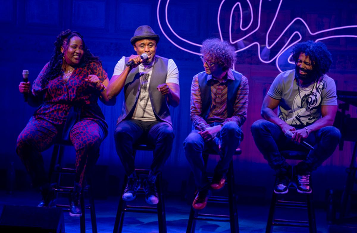 Aneesa Folds, Wayne Brady, Arthur Lewis, and Daveed Diggs  at 