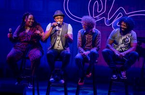 Aneesa Folds, Wayne Brady, Arthur Lewis, and Daveed Diggs  Photo