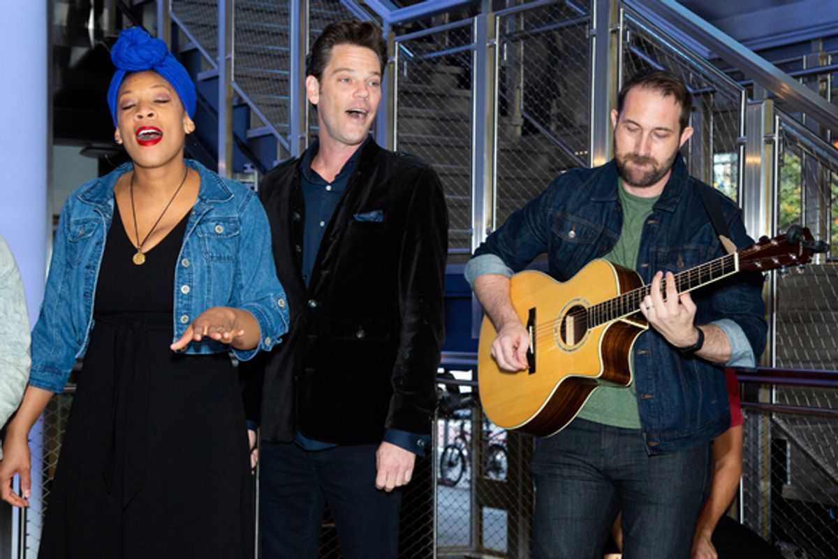 Jalynn Steele, Ryan Knowles, Rob Rokicki at 