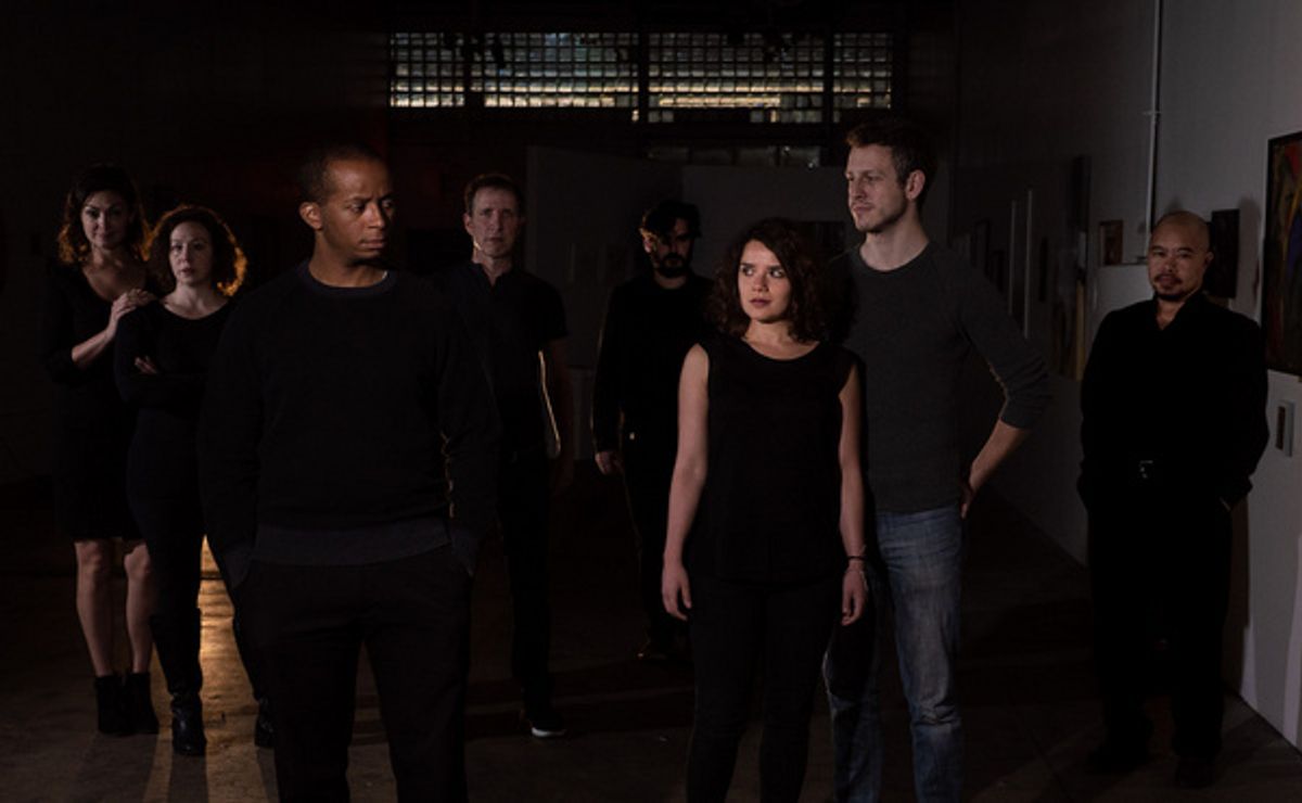 Elisabeth Ahrens, Deb Radloff, Daniel Kemper, Jack Sochet, Montgomery Sutton, Clio Contogenis, Andrew Garrett, and John Roque at 