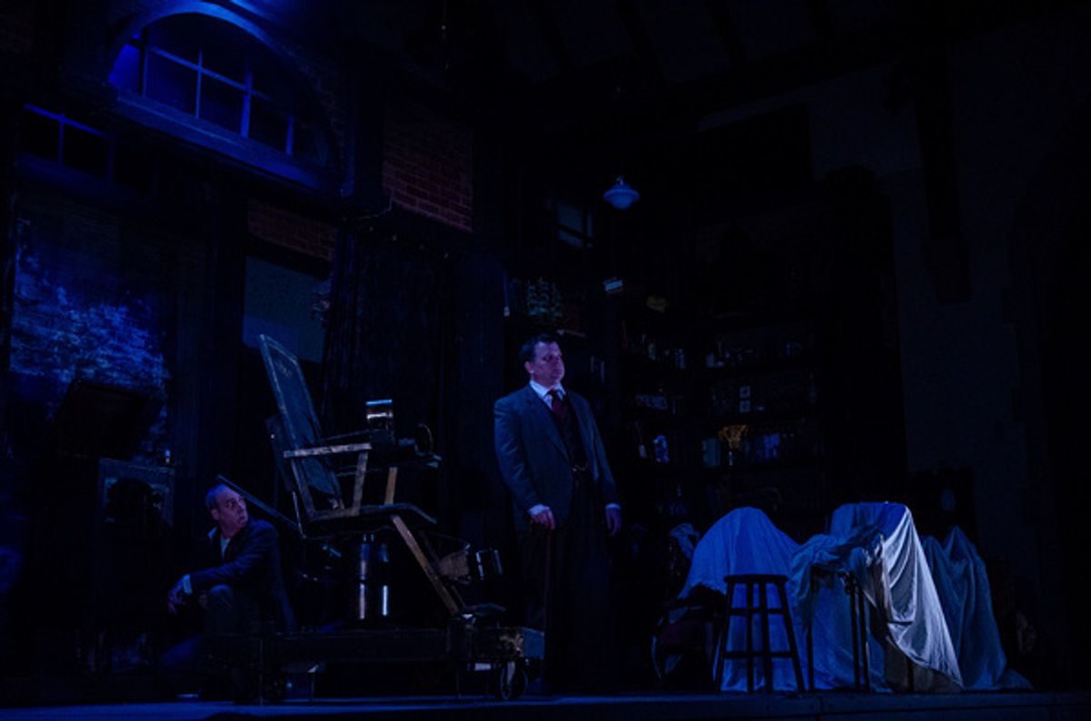 Kevin McKillip (Holmes) and Joe Foust (Watson) at 