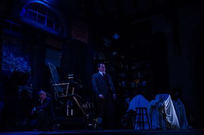 Kevin McKillip (Holmes) and Joe Foust (Watson) Photo