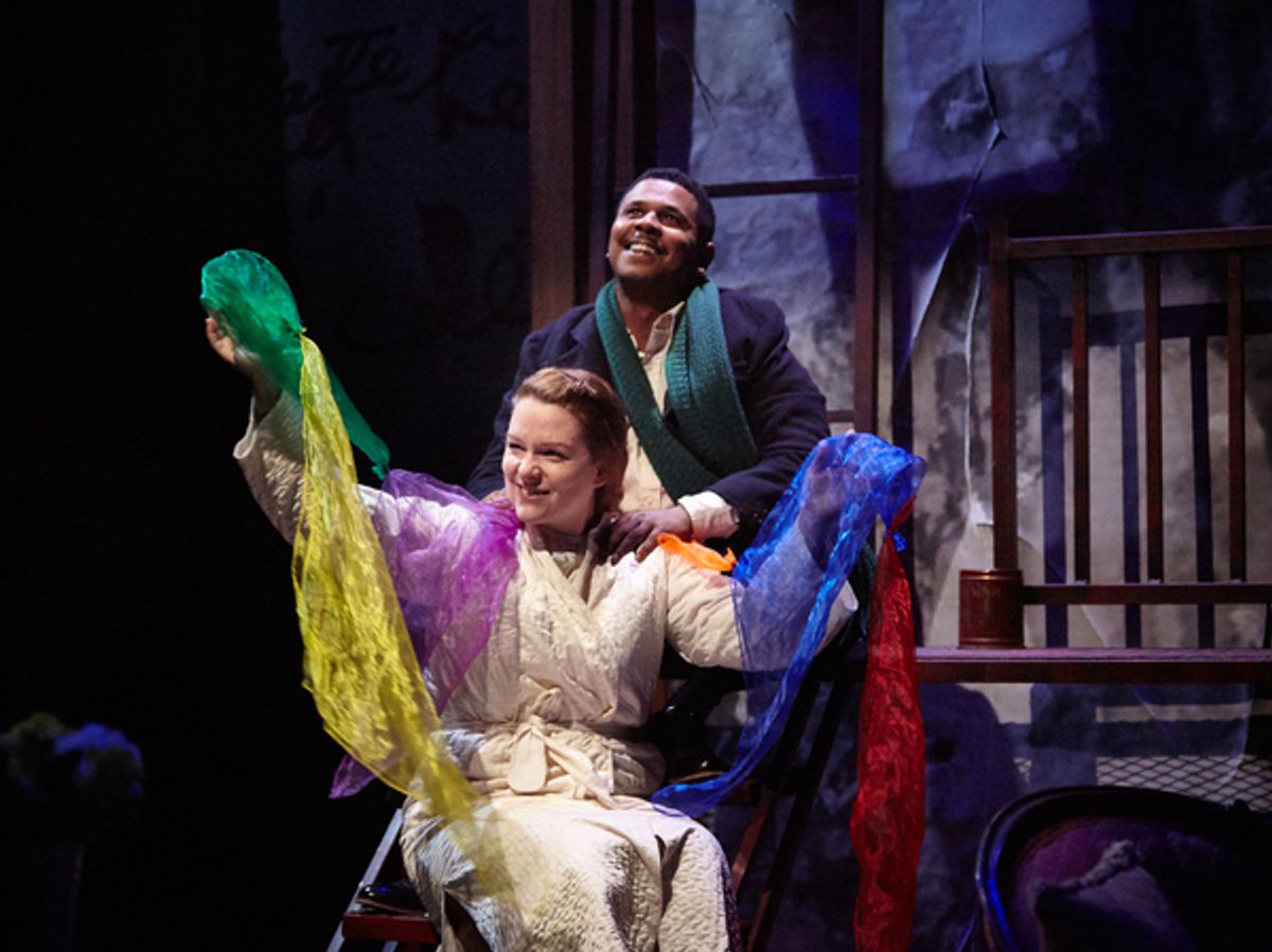  Joe Palmore and Faith Fossett at 