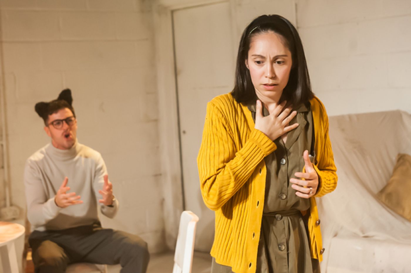 Photo Flash: First Look at MITES at Tristan Bates Theatre Photo Flash: First Look at MITES at Tristan Bates Theatre Image